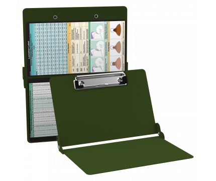 WhiteCoat Clipboard® - Army Green Lactation Consultant Edition